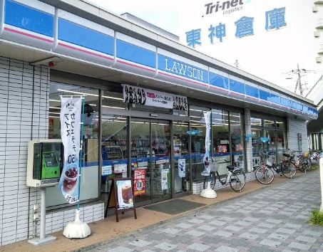 コンビニ　ローソン大井競馬場前店（コンビニ）まで435m
