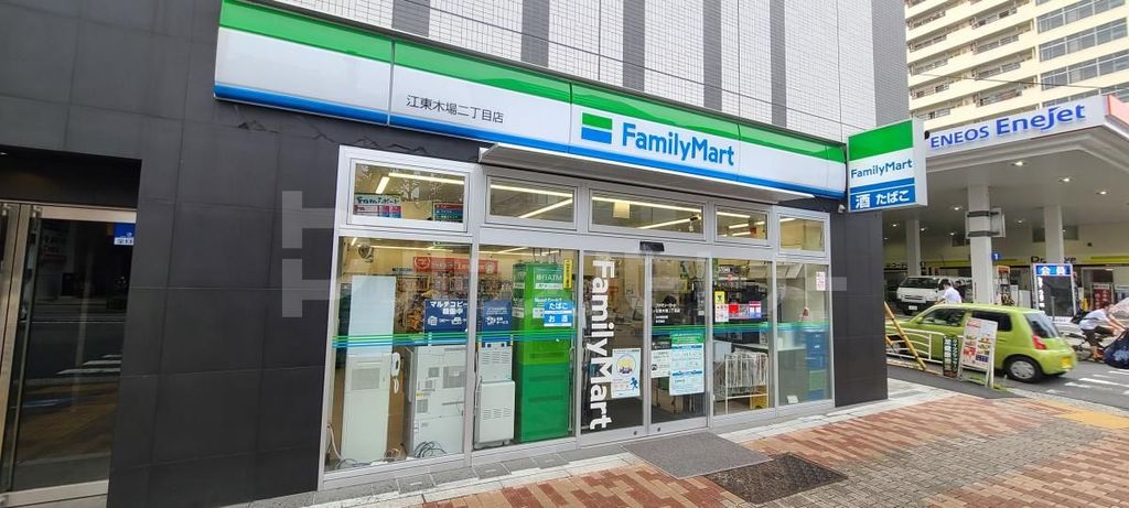 コンビニ　ファミリーマート　江東木場二丁目店（コンビニ）まで120m
