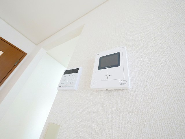 セキュリティ　モニター付きインターホンです