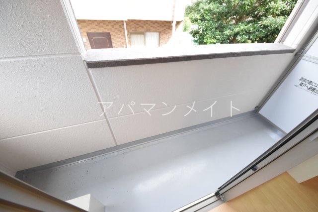 バルコニー　洗濯物が干せます