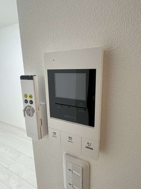 セキュリティ　同じ施工シリーズの物件の産雇写真です。