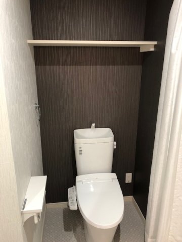 トイレ　ゆったりとした空間のトイレです