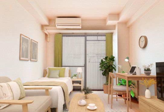 居室・リビング　バーチャルモデルルームのため家具・家電などはついておりませ…