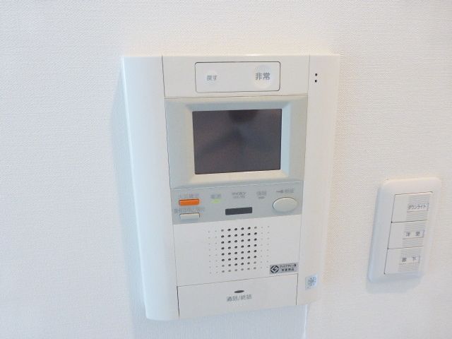 セキュリティ　オートロック連動のインターホンです