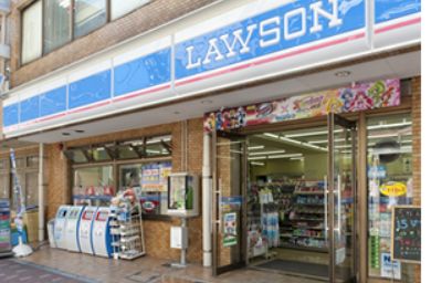 コンビニ　ローソン台東病院店（コンビニ）まで411m