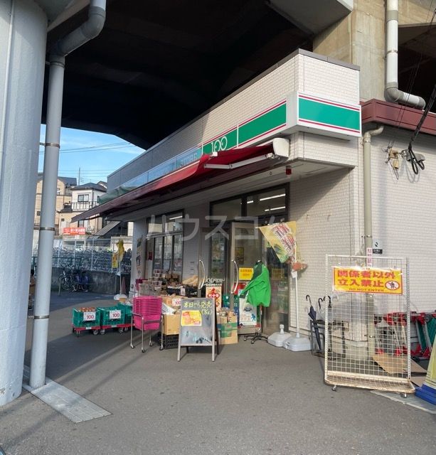 コンビニ　ローソンストア100 市川大野駅前店（コンビニ）まで125m