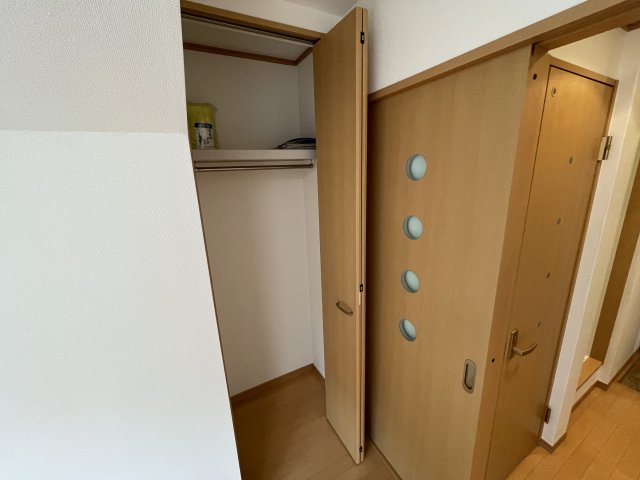 収納　たっぷりとした収納スペースです