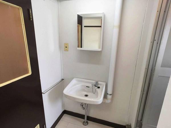 洗面設備　ビレッジハウスの同一物件・同一タイプの間取りの写真です