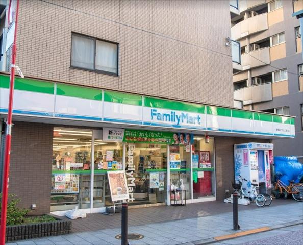 コンビニ　ファミリーマート新馬場サクセス通り店（コンビニ）まで119m