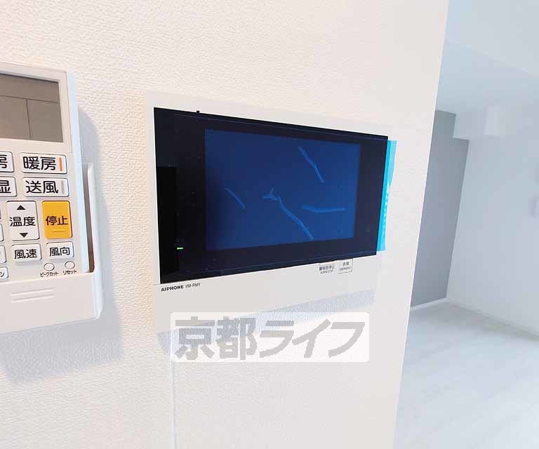 セキュリティ　ＴＶモニターホンで訪問者を確認できて安心です。