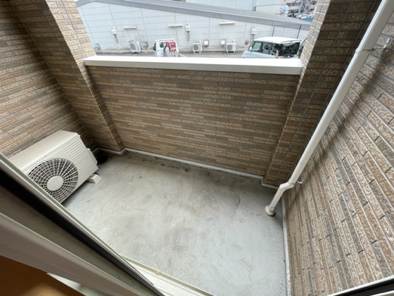 バルコニー　※別部屋の写真です