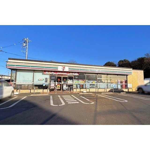 コンビニ　セブンイレブンつくば下河原崎店（コンビニ）まで240m