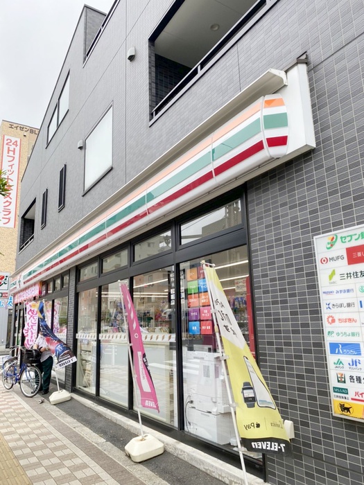 コンビニ　セブンイレブン 墨田文花2丁目明治通り店（コンビニ）まで707m