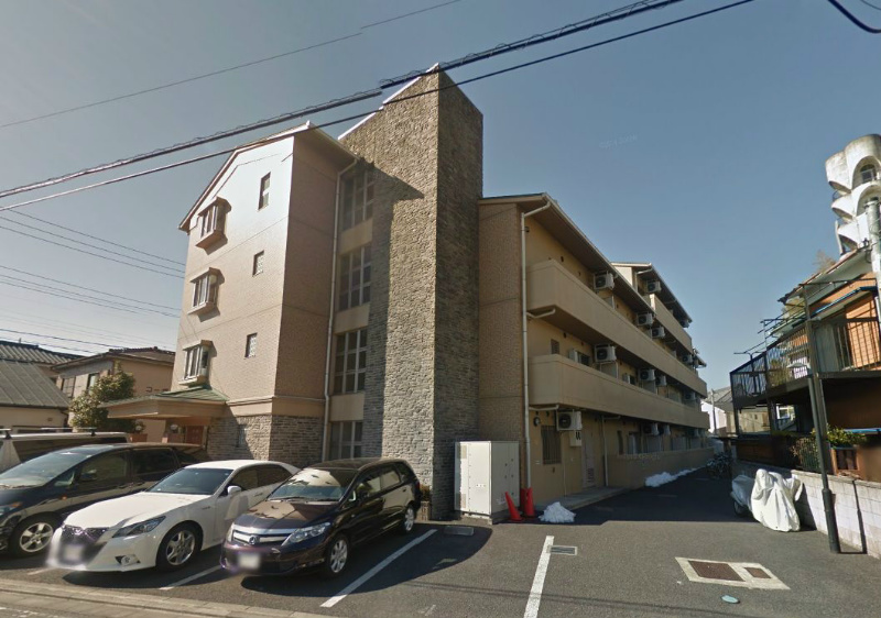 建物外観　女性も安心のオートロックマンションです。