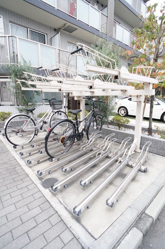 駐車場　駐輪場です。