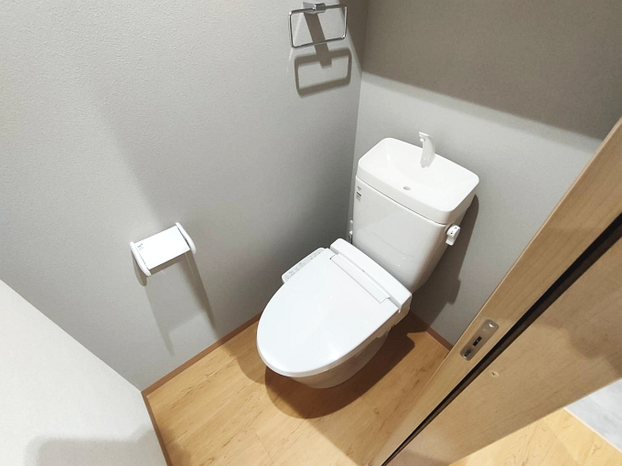 近鉄南大阪線 藤井寺駅 徒歩12分 3階建 築1年のトイレ写真