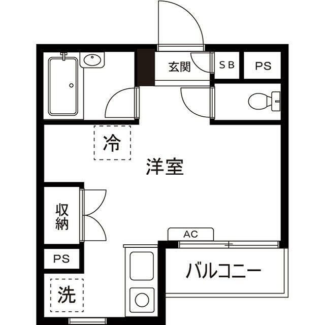 Muses旗の台の間取り写真