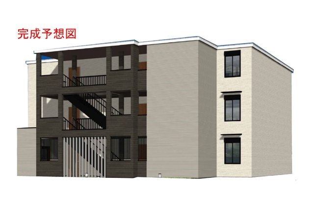 建物外観　完成パース