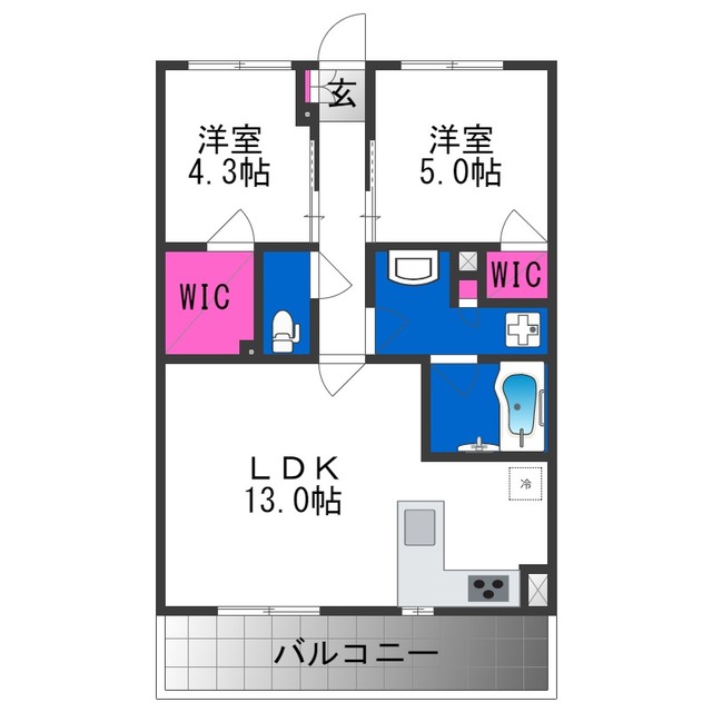 PHOERME TENNOJI Eastの間取り写真