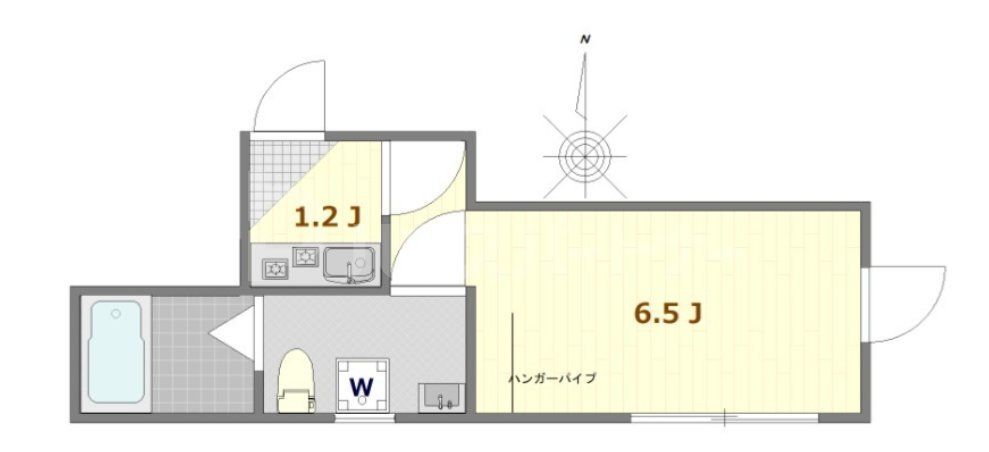 西新井627 A棟の間取り写真