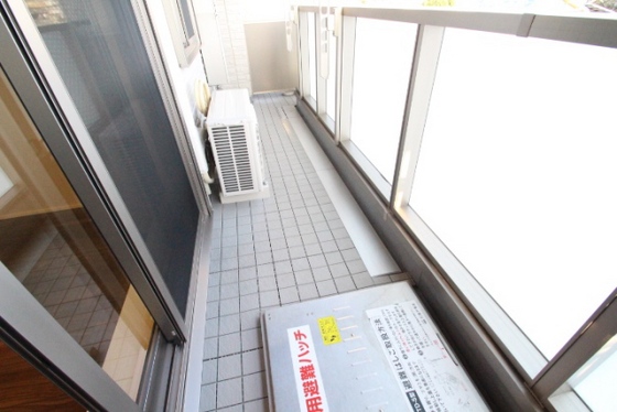 バルコニー　※別部屋の写真です