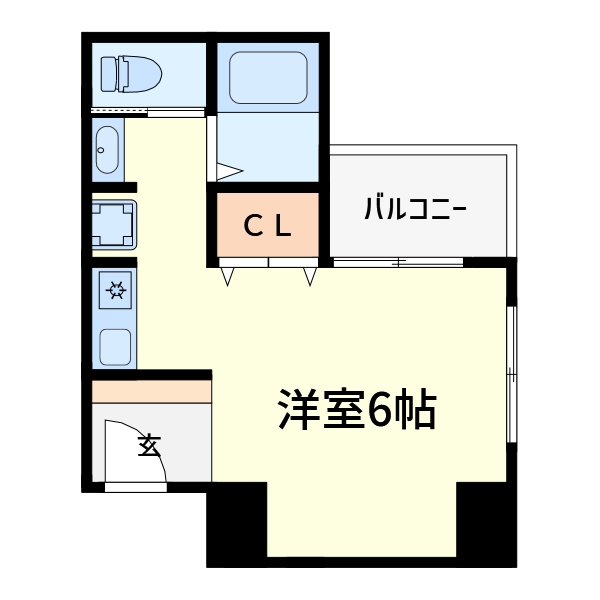 HAL高槻弐番館の間取り写真
