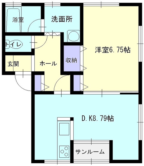 コーポ キラ・クインIIIの間取り写真