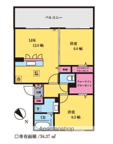 ヴィラダイキの間取り写真