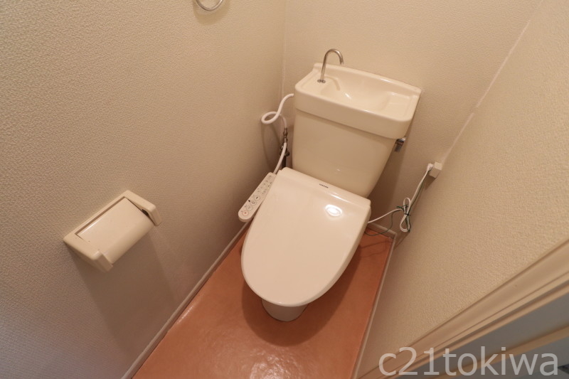 石原ハイツA棟のトイレ写真