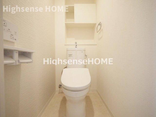 トイレ　ゆったりとした空間のトイレです