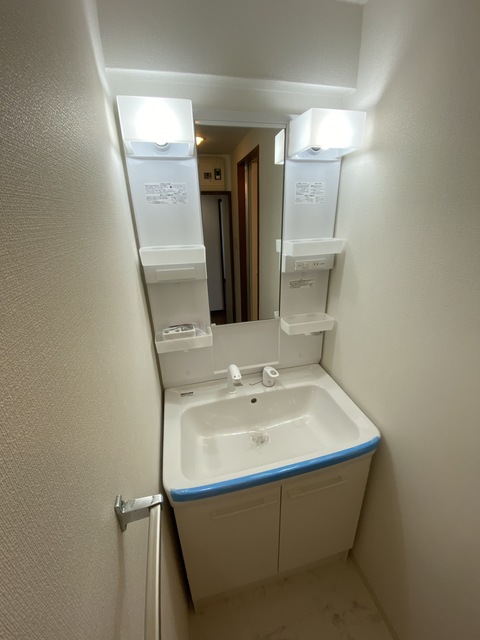 洗面設備　シャンプードレッサー嬉しいですね