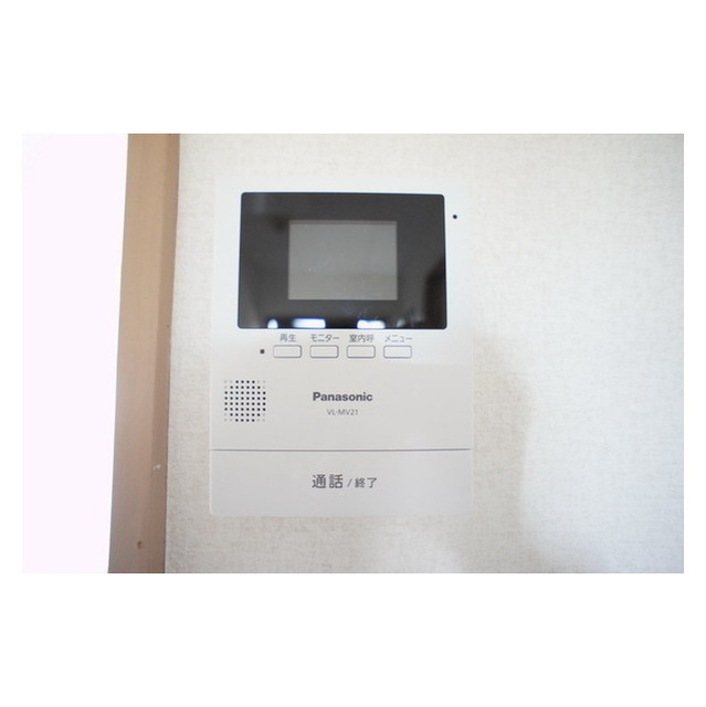 セキュリティ　不意の来客にも安心です