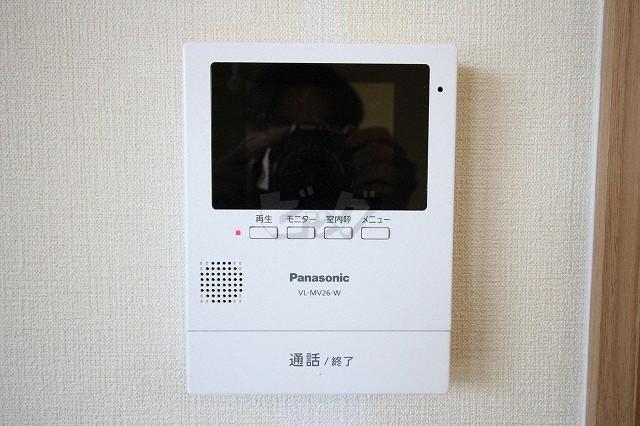 セキュリティ　洗濯機スペースもしっかり確保！