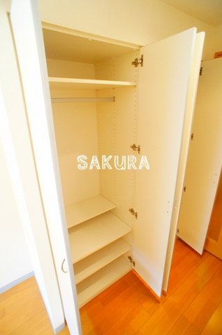 収納　お荷物の多い方でも安心のクローゼット付き♪