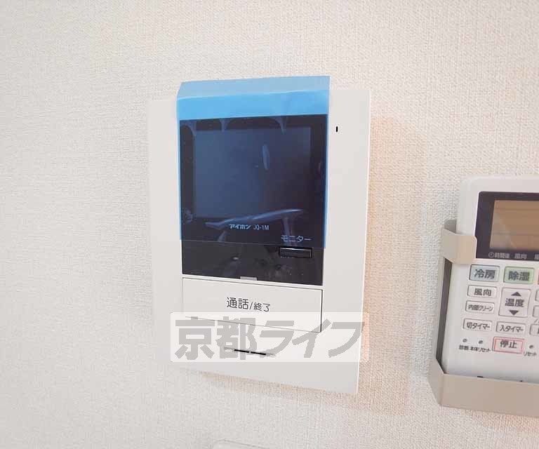 セキュリティ　ＴＶモニターホン付きで急な来客にも対応できます。