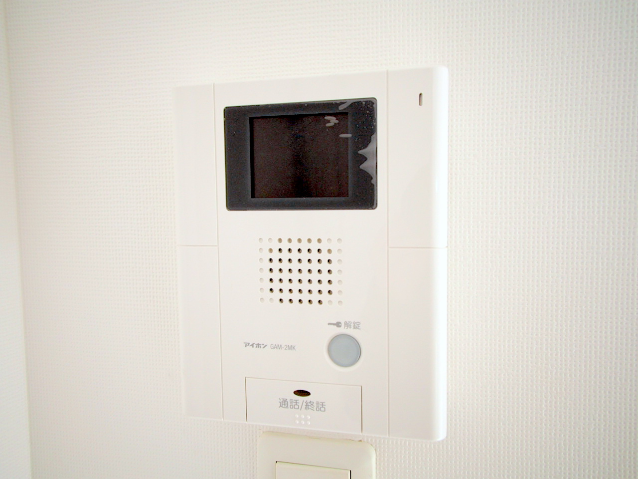 セキュリティ　モニター付きインターホン完備しています♪