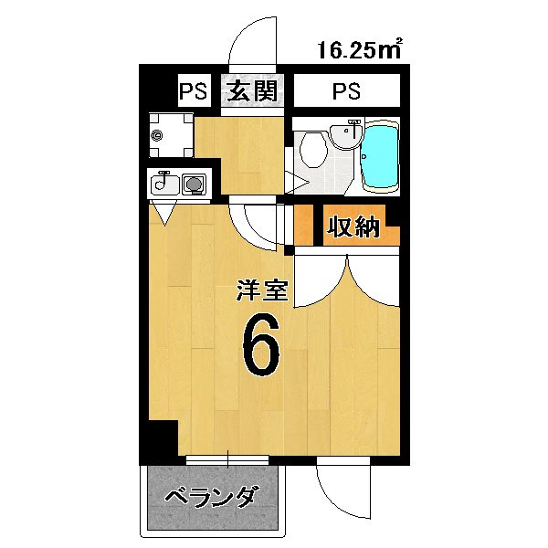 ラポール西京極の間取り写真
