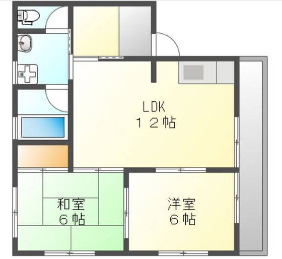 ラメゾンの間取り写真