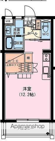 サンライズ富高 西の間取り写真