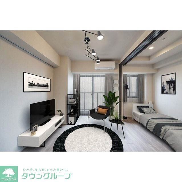 居室・リビング　家具・調度品等はCG 加工です。実際の賃貸住居 には含まれ…