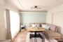 居室・リビング　モデルルームの写真です