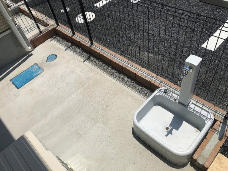 庭　図面と現状に相違がある場合には現状を優先