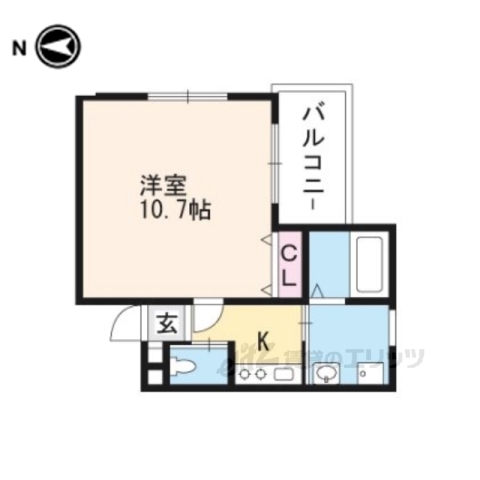 KINGCRAFTFUKAKUSAの間取り写真