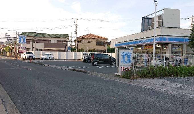 コンビニ　ローソン 市川新井一丁目店（コンビニ）まで426m