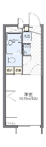 レオパレスカメリアIIIの間取り