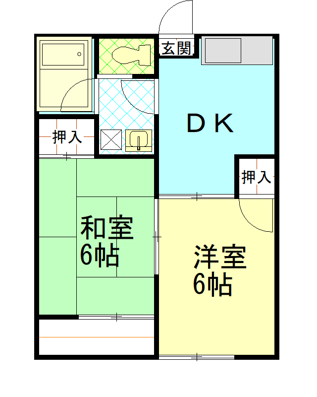 KYM奥戸の間取り