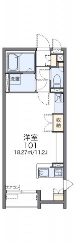 レオネクストルーチェIIの間取り