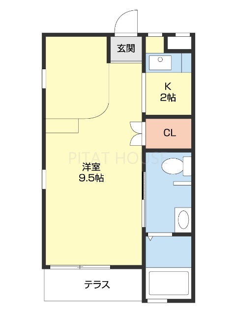 夢フォー・ラ園部の間取り