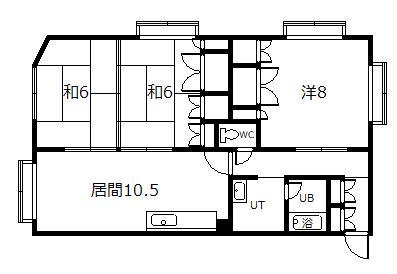 ＳＡＣＲＡＬＥの間取り