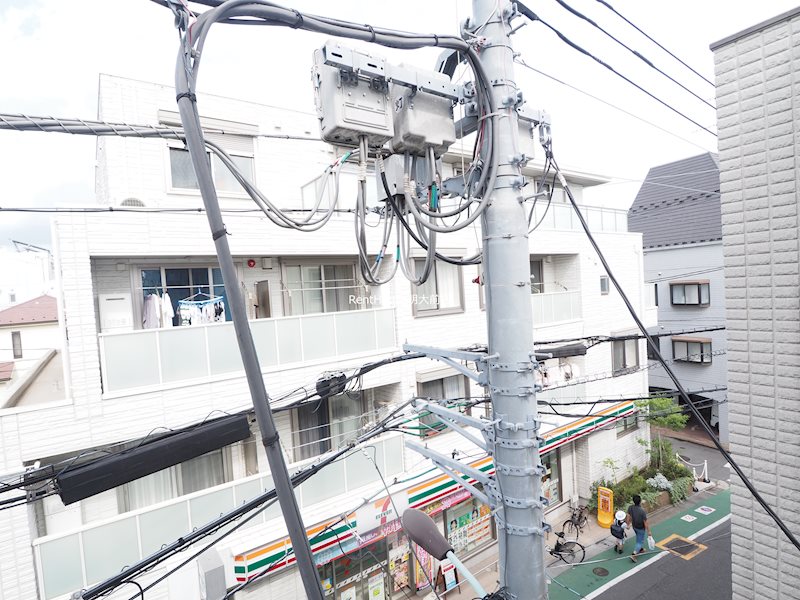 【世田谷区赤堤のマンションの眺望】